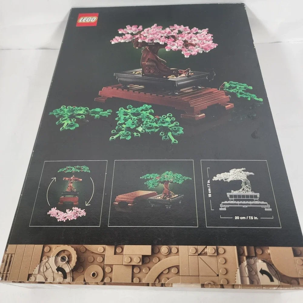 LEGO Botanical Collection Bonsai Tree 10281 Building Set New Sealed 878 Pcs